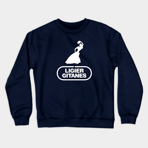 Ligier F1 Team Crewneck Sweatshirt by retropetrol